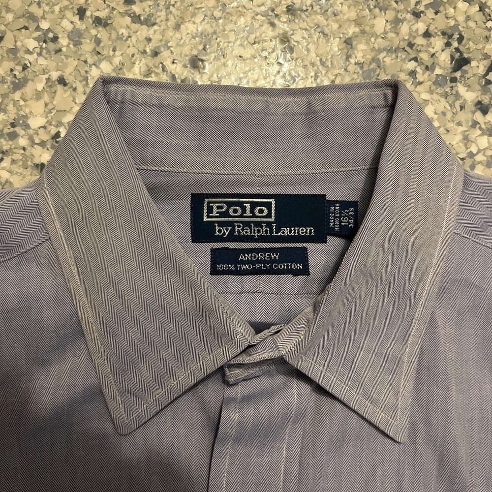 Polo by Ralph Lauren Men's Classic Gray Dress Shirt